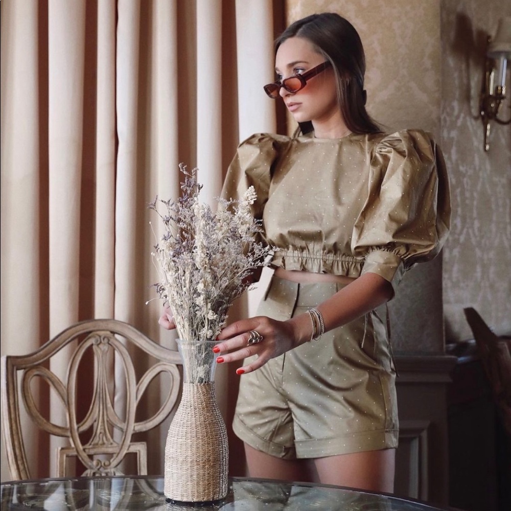 WeWoreWhat short and top set